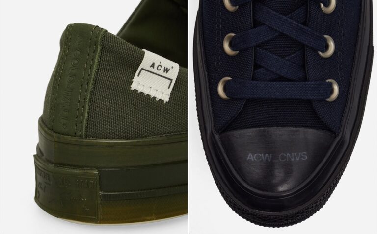 海外発売！A-COLD-WALL × CONVERSE Chuck 70 Ox “Rifle Green/Dark Sapphire” (ア コールド  ウォール コンバース チャック 70 “ライフルグリーン/ダークサファイア”) [A06688C/A06689C] | Fullress