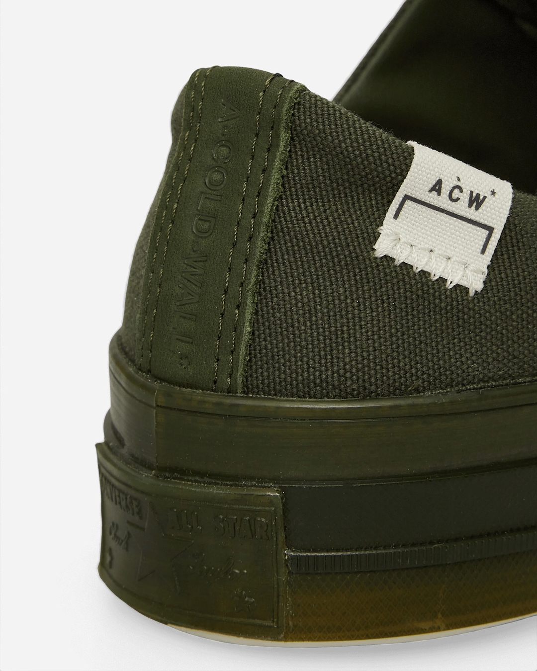 海外発売！A-COLD-WALL × CONVERSE Chuck 70 Ox “Rifle Green/Dark Sapphire” (ア コールド ウォール コンバース チャック 70 “ライフルグリーン/ダークサファイア”) [A06688C/A06689C]