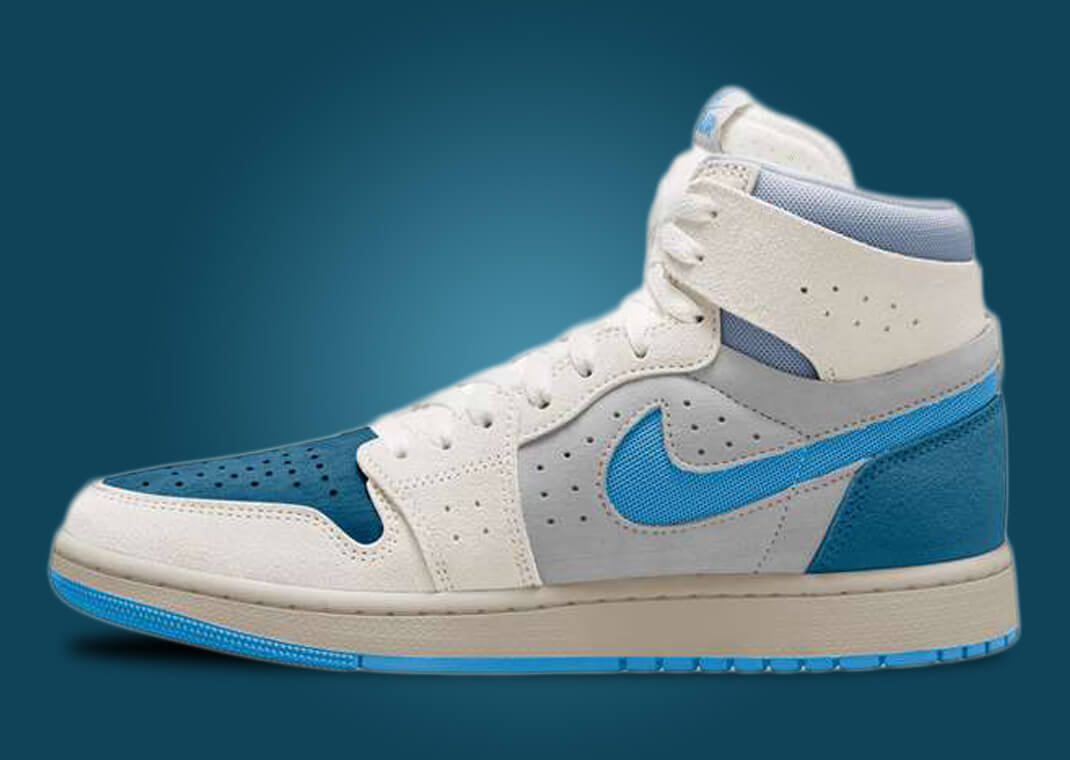 2024年 3/1 発売】ナイキ エア ジョーダン 1 ハイ ズーム 2 “ダークパウダーブルー” (NIKE AIR JORDAN 1 HIGH  ZOOM CMFT 2 “Dark Powder Blue”) [DV1307-104] | Fullress