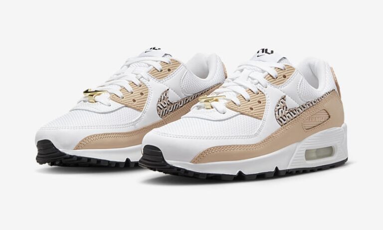 7 13 90 NIKE WMNS AIR MAX 90 United in Victory White Tan FB2617 100 Fullress