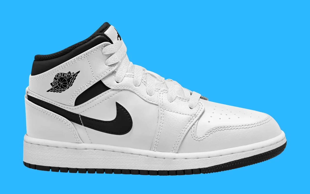 2023年 発売予定！ナイキ エア ジョーダン 1 ミッド “ホワイト/ブラック” (NIKE AIR JORDAN 1 MID "White/Black") [DQ8423-132]