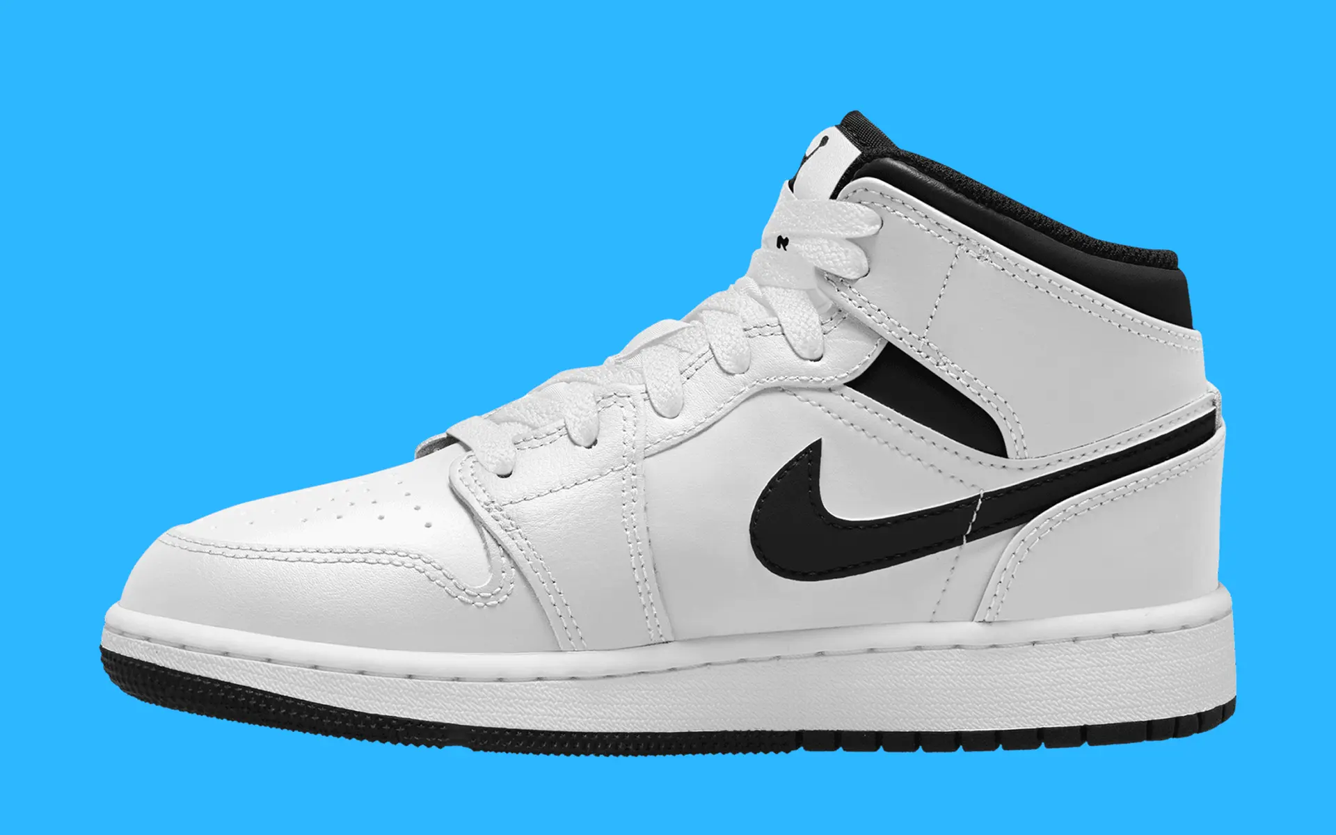 2023年 発売予定！ナイキ エア ジョーダン 1 ミッド “ホワイト/ブラック” (NIKE AIR JORDAN 1 MID “White/Black”) [DQ8423-132]