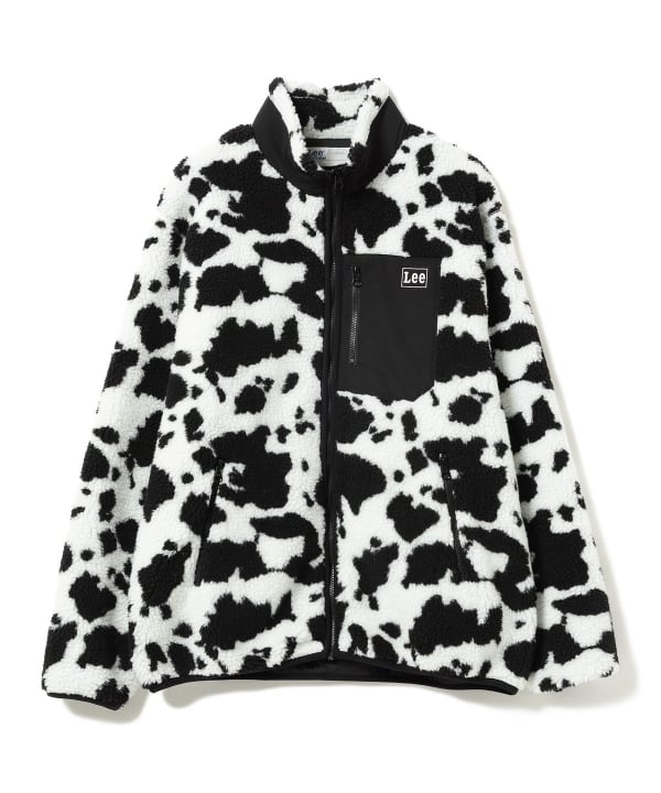 Lee / ボア ジップ ジャケット “カウパターン”が11月上旬発売 (リー Boa Zip Jacket “Cow Pattern”)