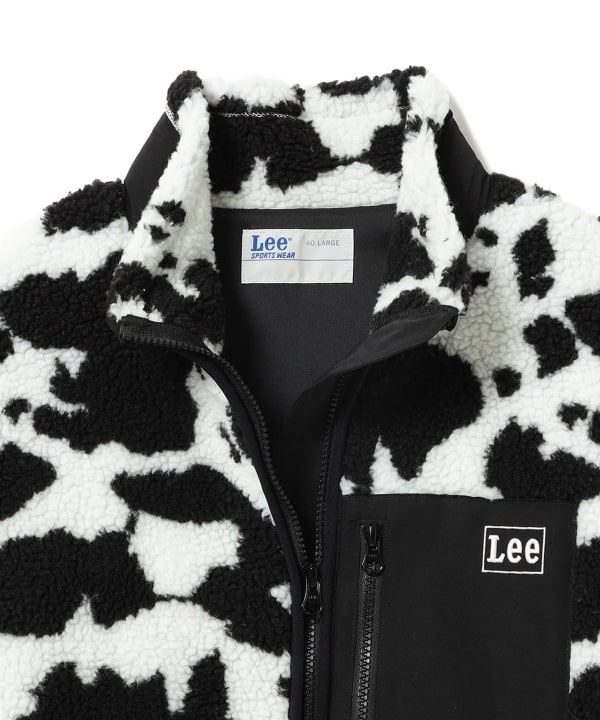 Lee / ボア ジップ ジャケット “カウパターン”が11月上旬発売 (リー Boa Zip Jacket “Cow Pattern”)