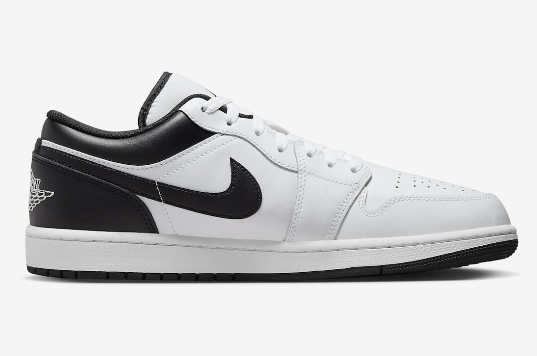 【2024年 2/7 発売】ナイキ エア ジョーダン 1 ロー “ホワイト/ブラック” (NIKE AIR JORDAN 1 LOW “White Black”) [553558-132]