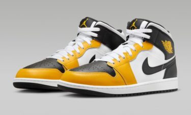 【国内 1/27 発売】ナイキ エア ジョーダン 1 ミッド “イエローオークル/ホワイト” (NIKE AIR JORDAN 1 MID “Yellow Ochre/White”) [DQ8426-701]