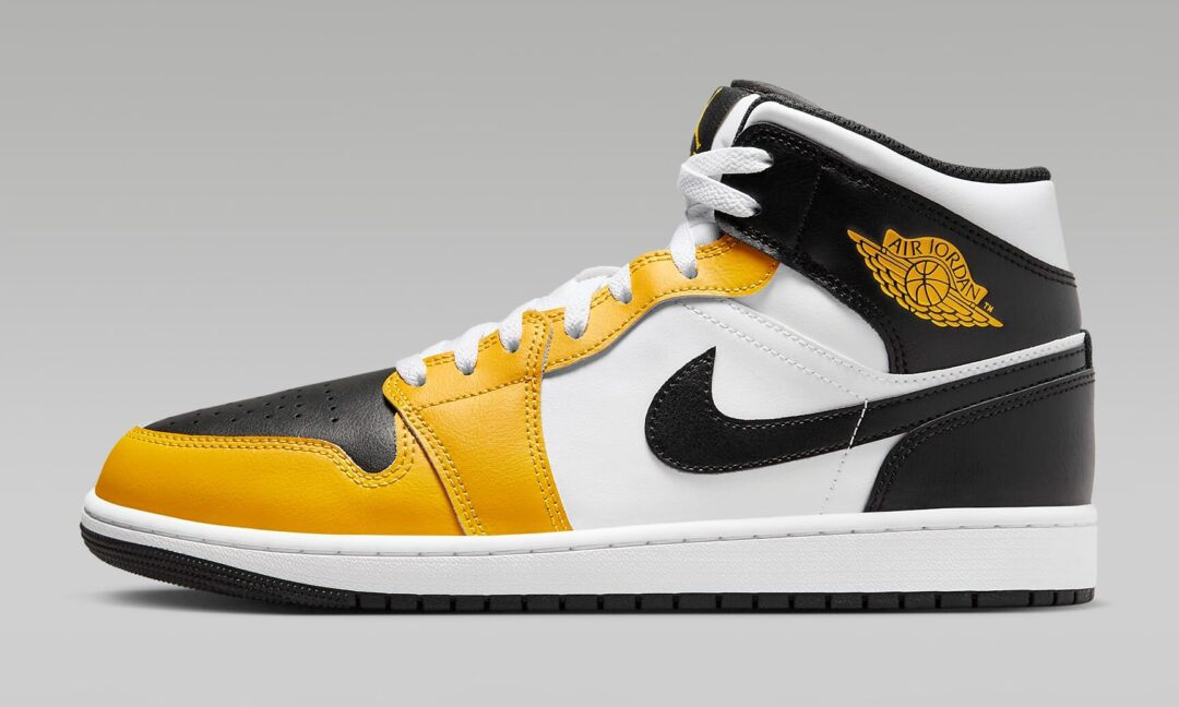 【国内 1/27 発売】ナイキ エア ジョーダン 1 ミッド “イエローオークル/ホワイト” (NIKE AIR JORDAN 1 MID “Yellow Ochre/White”) [DQ8426-701]