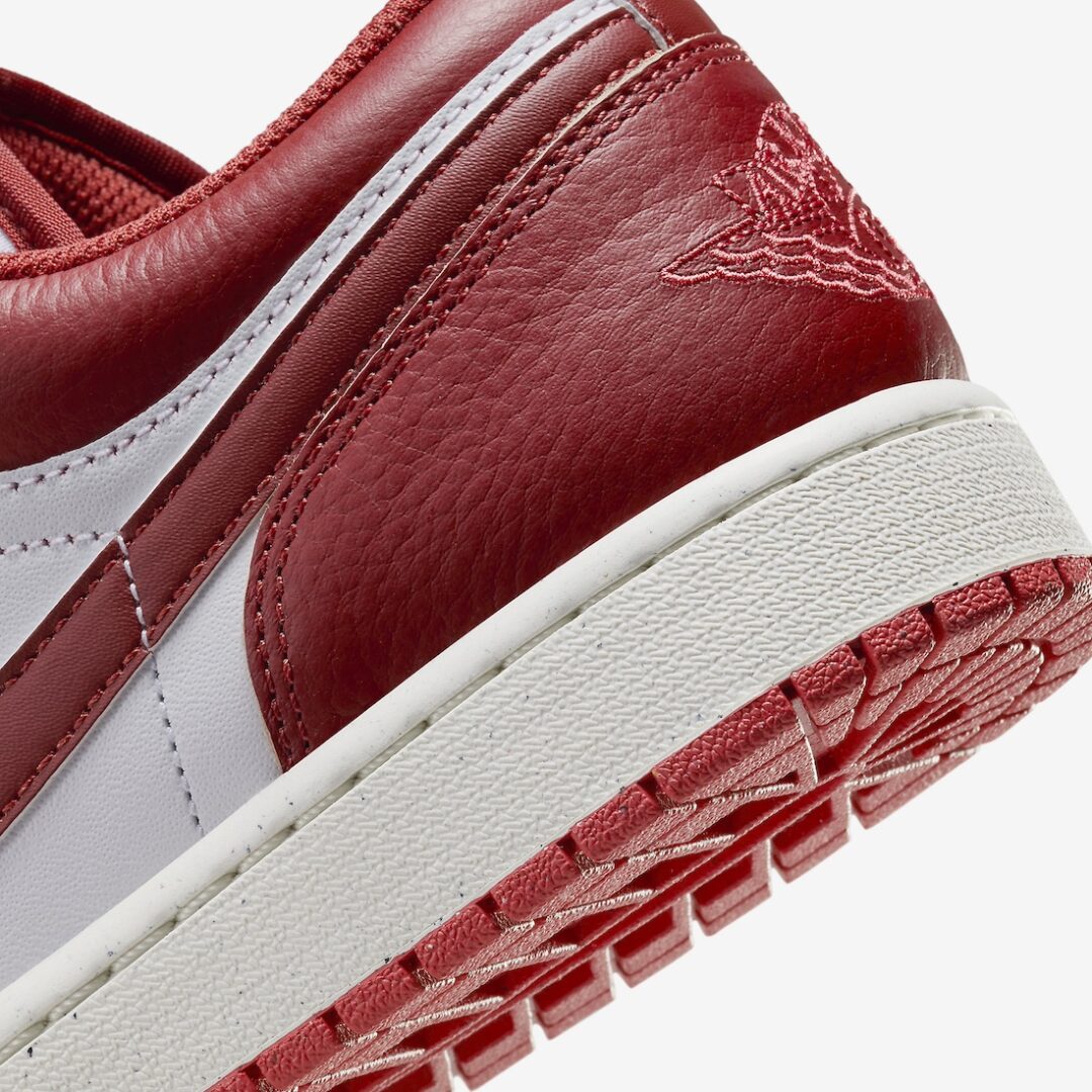 【2024年 2/14 発売】ナイキ エア ジョーダン 1 ロー “ホワイト/デューンレッド” (NIKE AIR JORDAN 1 LOW “White/Dune Red”) [FJ3459-160]