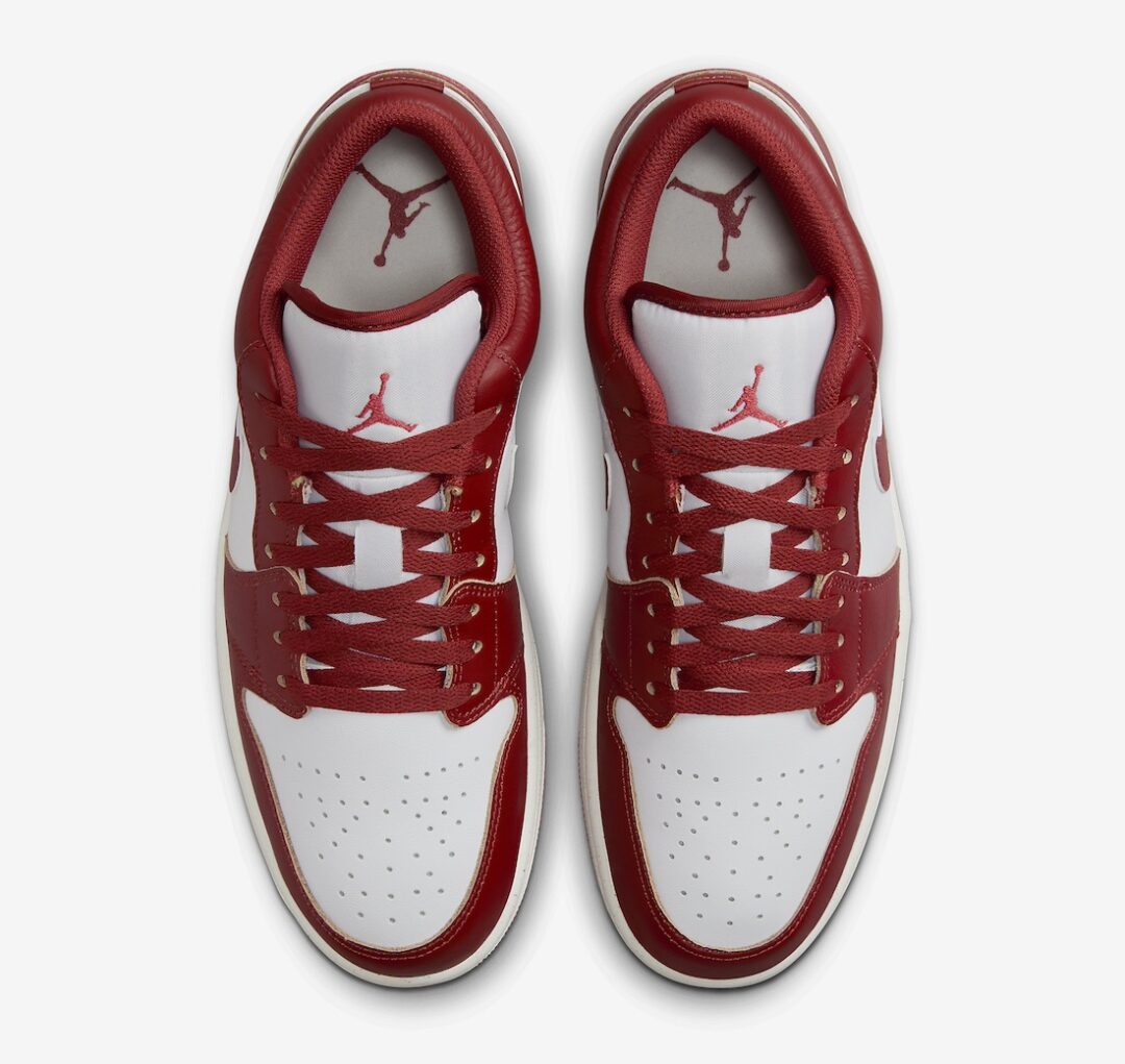 【2024年 2/14 発売】ナイキ エア ジョーダン 1 ロー “ホワイト/デューンレッド” (NIKE AIR JORDAN 1 LOW “White/Dune Red”) [FJ3459-160]