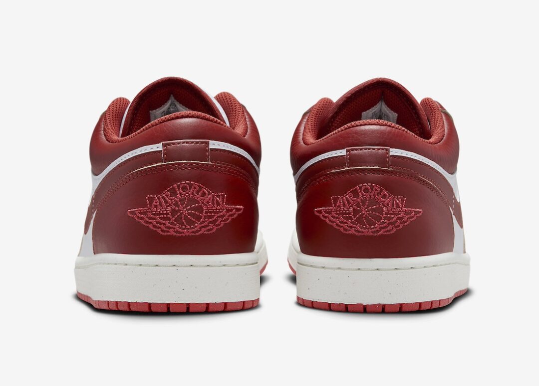 【2024年 2/14 発売】ナイキ エア ジョーダン 1 ロー “ホワイト/デューンレッド” (NIKE AIR JORDAN 1 LOW “White/Dune Red”) [FJ3459-160]