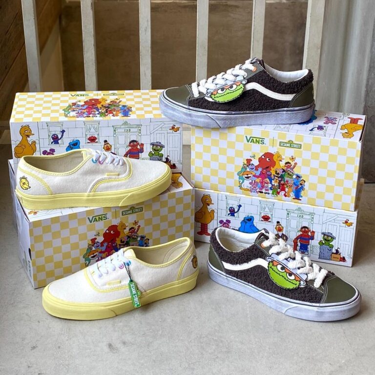 国内 6/16 発売】VANS × SESAME STREET コラボ第2弾 “AUTHENTIC/STYLE