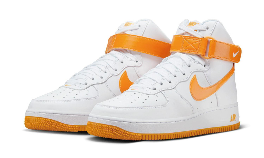 【国内 6/24 発売】ナイキ エア フォース 1 ハイ 07 "ホワイト/サンディアル" (NIKE AIR FORCE 1 HIGH 07 "White/Sundial") [DD8359-100]