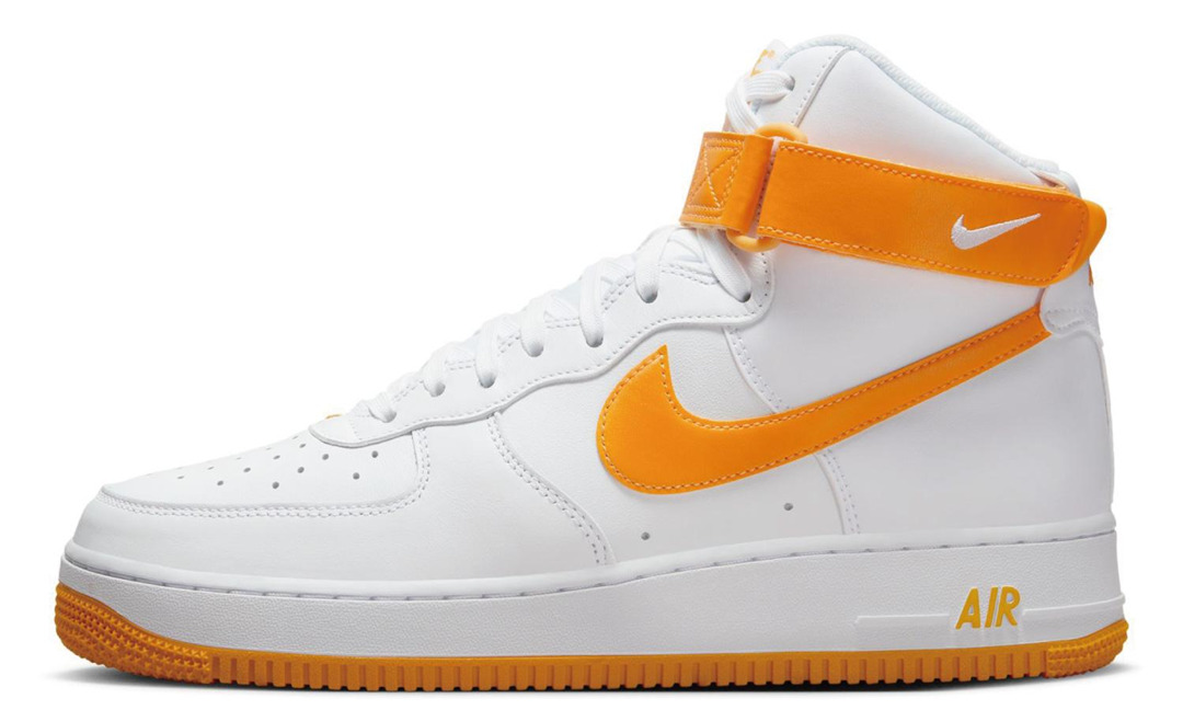 【国内 6/24 発売】ナイキ エア フォース 1 ハイ 07  “ホワイト/サンディアル” (NIKE AIR FORCE 1 HIGH 07 “White/Sundial”) [DD8359-100]