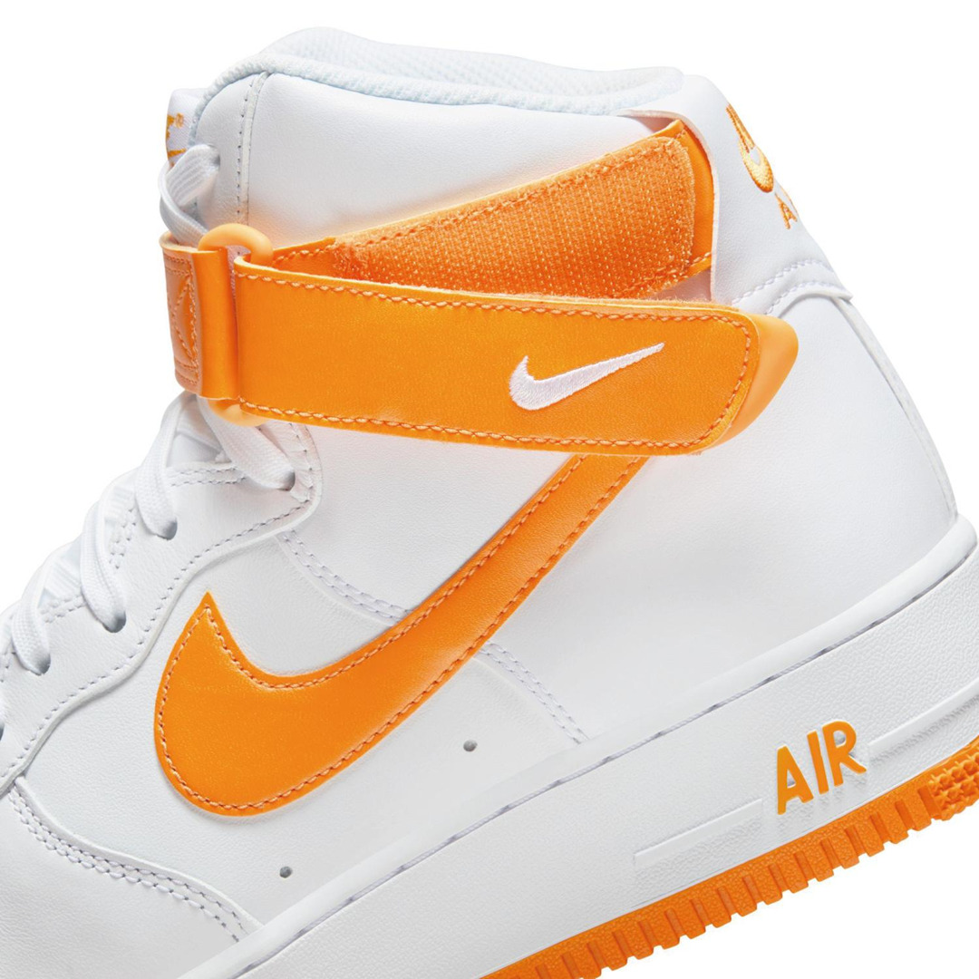 【国内 6/24 発売】ナイキ エア フォース 1 ハイ 07  “ホワイト/サンディアル” (NIKE AIR FORCE 1 HIGH 07 “White/Sundial”) [DD8359-100]