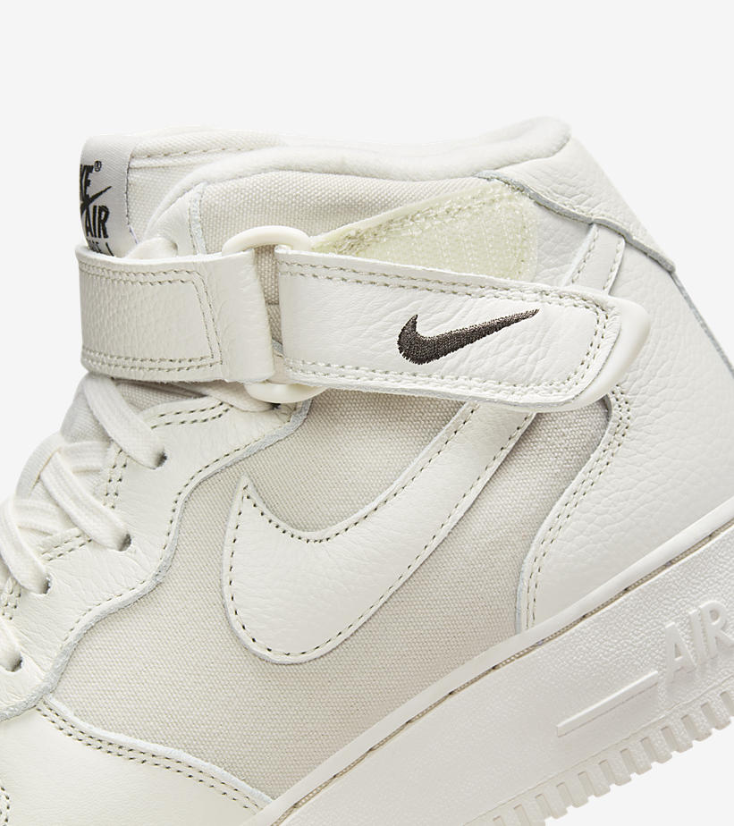 海外 7/25 発売予定！ナイキ エア フォース 1 ミッド ”ホワイト/ボーン” (NIKE AIR FORCE 1 MID NBHD “White/Bone”) [FB2036-101]