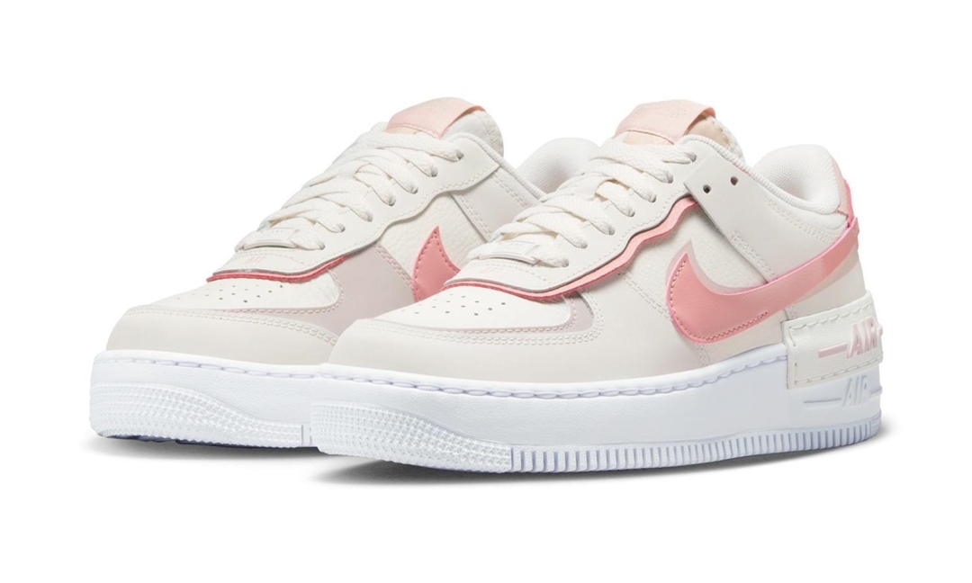 【国内 7/12 発売】ナイキ エア フォース 1 シャドウ “ファントム/レッドスターダスト” (NIKE AIR FORCE 1 SHADOW “Phantom/Red Stardust”) [DZ1847-001]