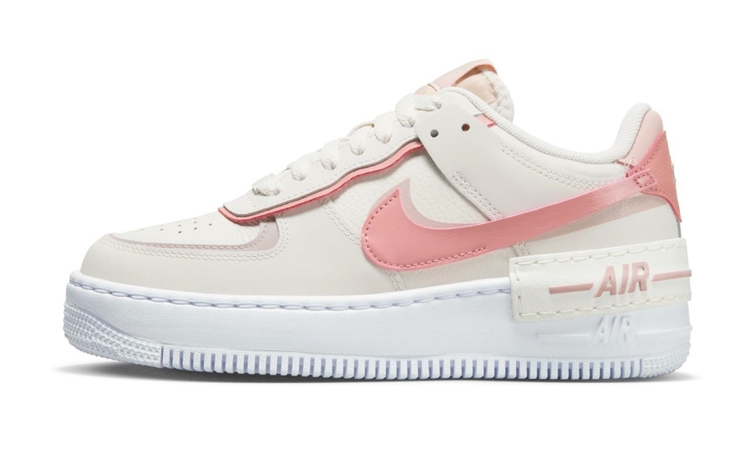 【国内 7/12 発売】ナイキ エア フォース 1 シャドウ “ファントム/レッドスターダスト” (NIKE AIR FORCE 1 SHADOW “Phantom/Red Stardust”) [DZ1847-001]