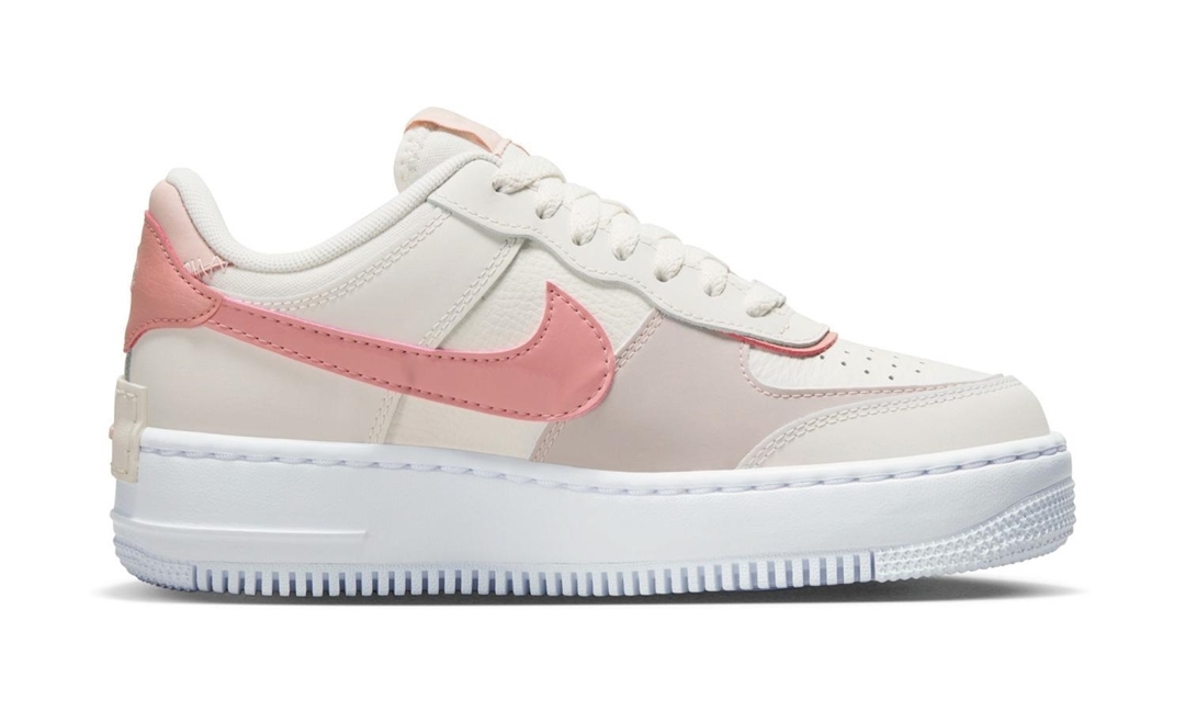 【国内 7/12 発売】ナイキ エア フォース 1 シャドウ “ファントム/レッドスターダスト” (NIKE AIR FORCE 1 SHADOW “Phantom/Red Stardust”) [DZ1847-001]