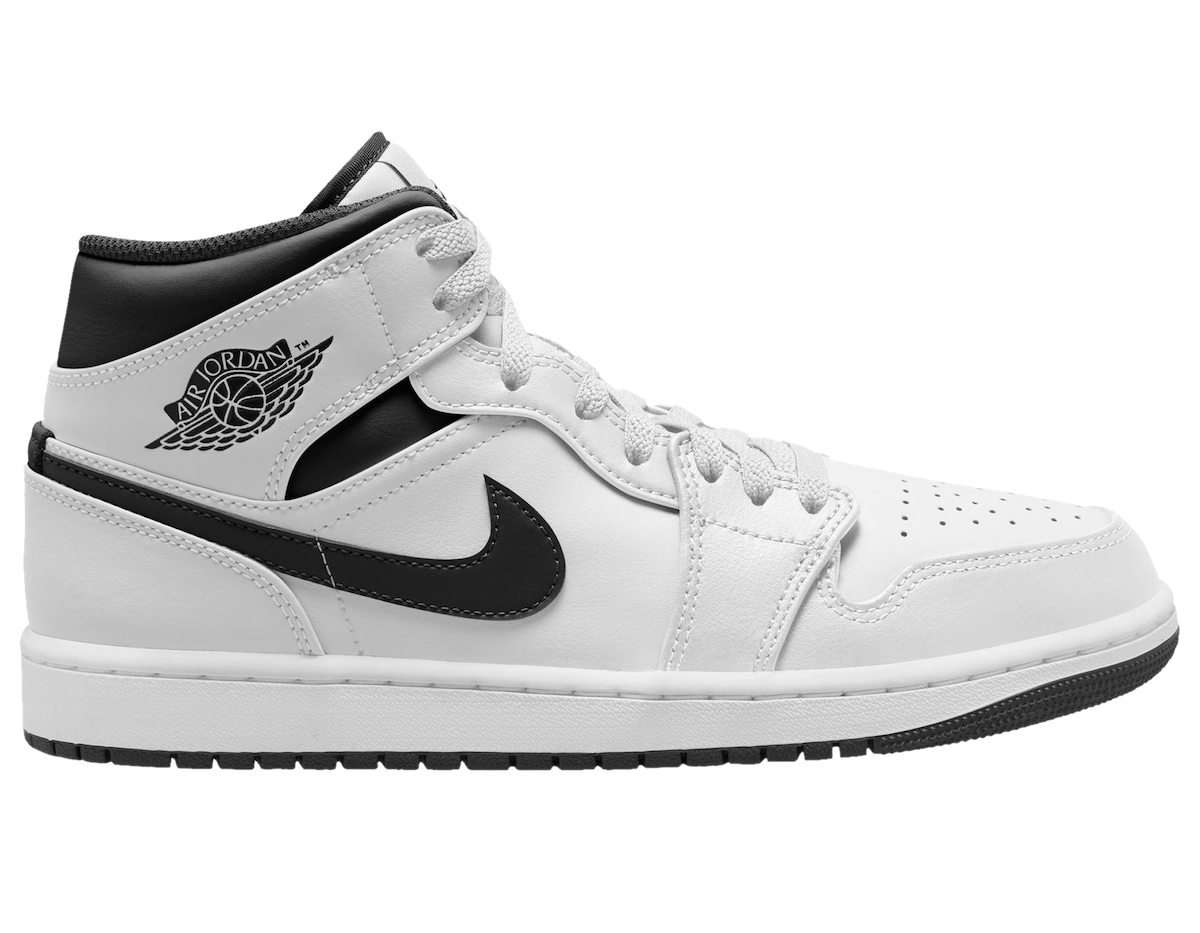 【2024年 2/7 発売】ナイキ エア ジョーダン 1 ミッド “ホワイト/ブラック” (NIKE AIR JORDAN 1 MID “White/Black”) [DQ8426-132]