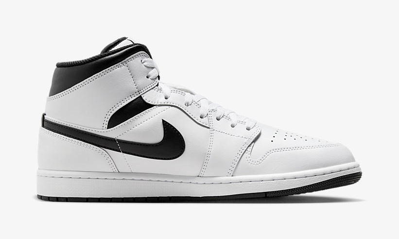 【2024年 2/7 発売】ナイキ エア ジョーダン 1 ミッド “ホワイト/ブラック” (NIKE AIR JORDAN 1 MID “White/Black”) [DQ8426-132]