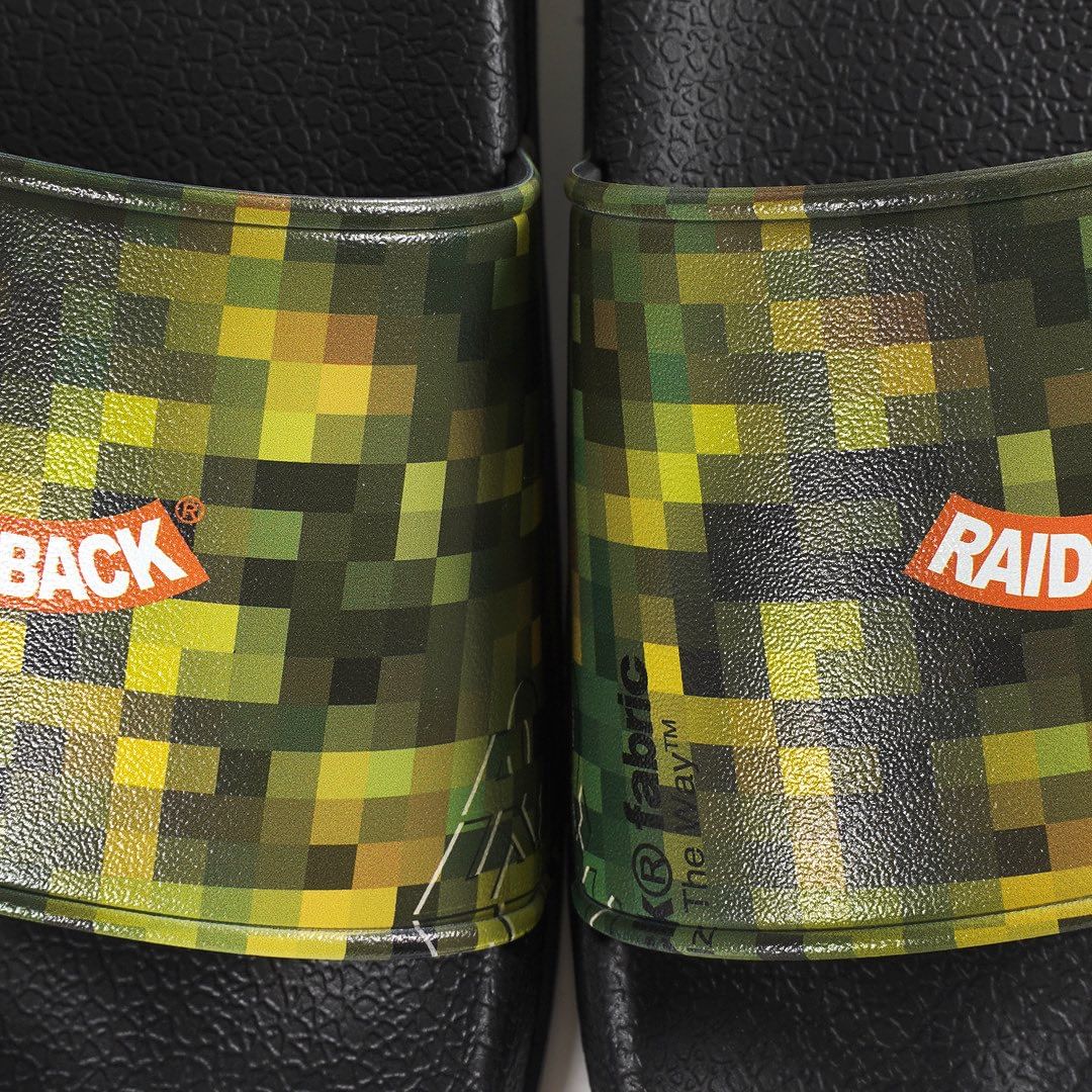 【発売中】raidback fabric l “PIXEL CAMO” SANDALS (レイドバック ファブリック “ピクセルカモ” サンダル)