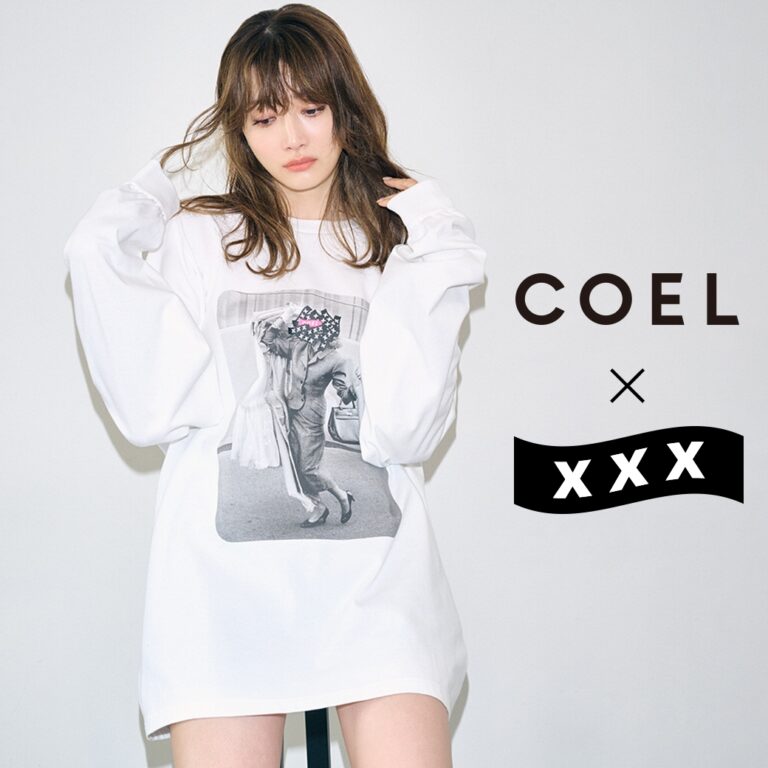 COEL × GOD SELECTION XXX コラボ TEEが7/8 00:00~再びタッグ (コエル