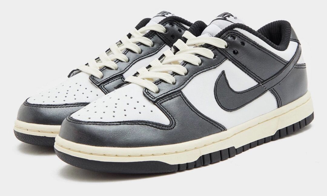 【国内 11/20 発売】ナイキ ダンク ロー “ビンテージパンダ” (NIKE DUNK LOW “Vintage Panda”) [FQ8899-100]