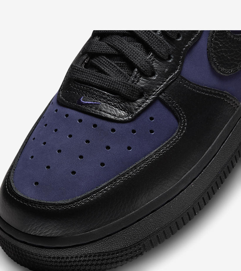 海外 11/7 発売予定！ナイキ エア フォース 1 ロー “ブラック/パープル” (NIKE AIR FORCE 1 LOW “Black/Purple”) [DZ2708-500]