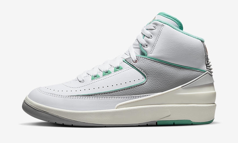 海外 8/1 発売予定！ナイキ ウィメンズ エア ジョーダン 2 レトロ “ホワイト/クリスタルミント” (NIKE WMNS AIR JORDAN 2 RETRO “White/Crystal Mint”) [FN6755-100]