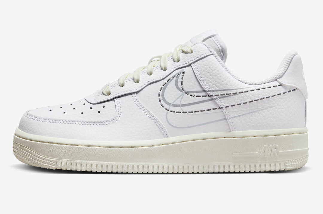 海外 10/30 発売予定！ナイキ エア フォース 1 ロー “マルチスウッシュ/ホワイト” (NIKE AIR FORCE 1 LOW “Multi Swoosh/White”) [FV0951-100]