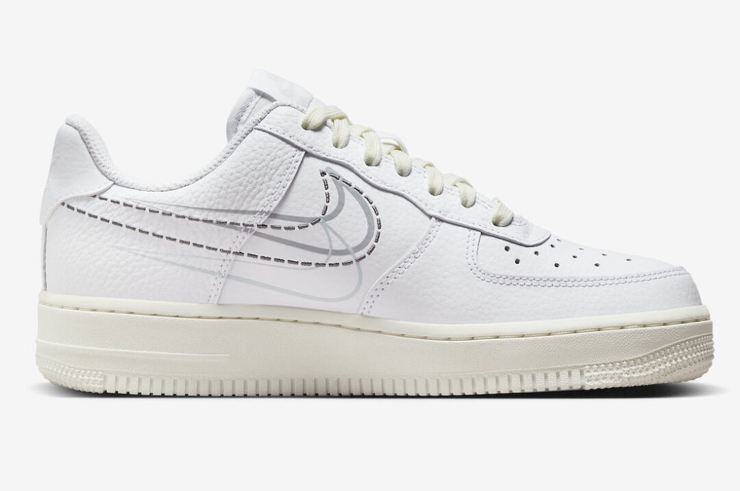 海外 10/30 発売予定！ナイキ エア フォース 1 ロー “マルチスウッシュ/ホワイト” (NIKE AIR FORCE 1 LOW “Multi Swoosh/White”) [FV0951-100]