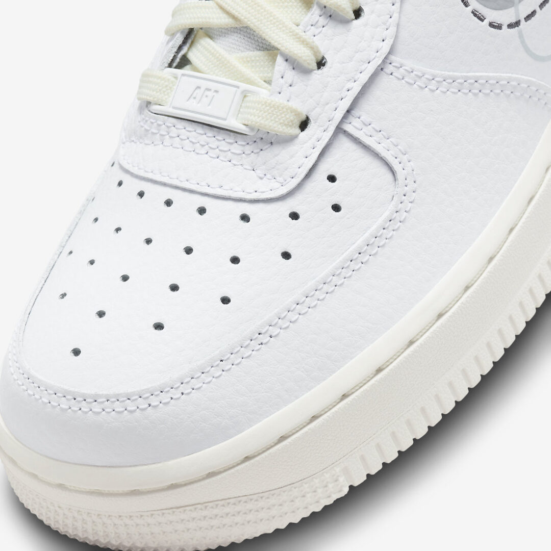 海外 10/30 発売予定！ナイキ エア フォース 1 ロー “マルチスウッシュ/ホワイト” (NIKE AIR FORCE 1 LOW “Multi Swoosh/White”) [FV0951-100]