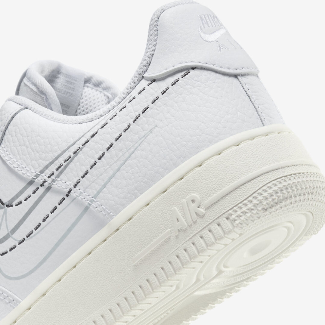 海外 10/30 発売予定！ナイキ エア フォース 1 ロー “マルチスウッシュ/ホワイト” (NIKE AIR FORCE 1 LOW “Multi Swoosh/White”) [FV0951-100]