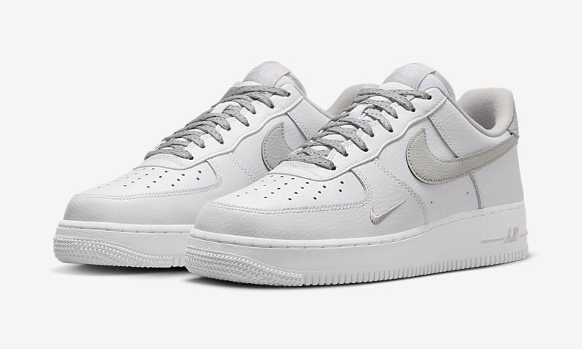 2023年 発売予定！ナイキ エア フォース 1 ロー “リフレクティブスウッシュ/ホワイト/グレー” (NIKE AIR FORCE 1 LOW “Reflective Swoosh/White/Grey”) [FV0388-100]