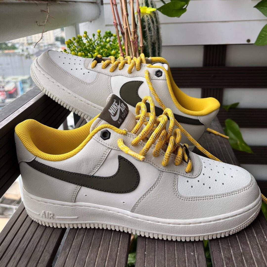 2023年 発売予定！ナイキ エア フォース 1 ロー “ホワイト/グレー/イエロー” (NIKE AIR FORCE 1 LOW “White/Grey/Yelow”)