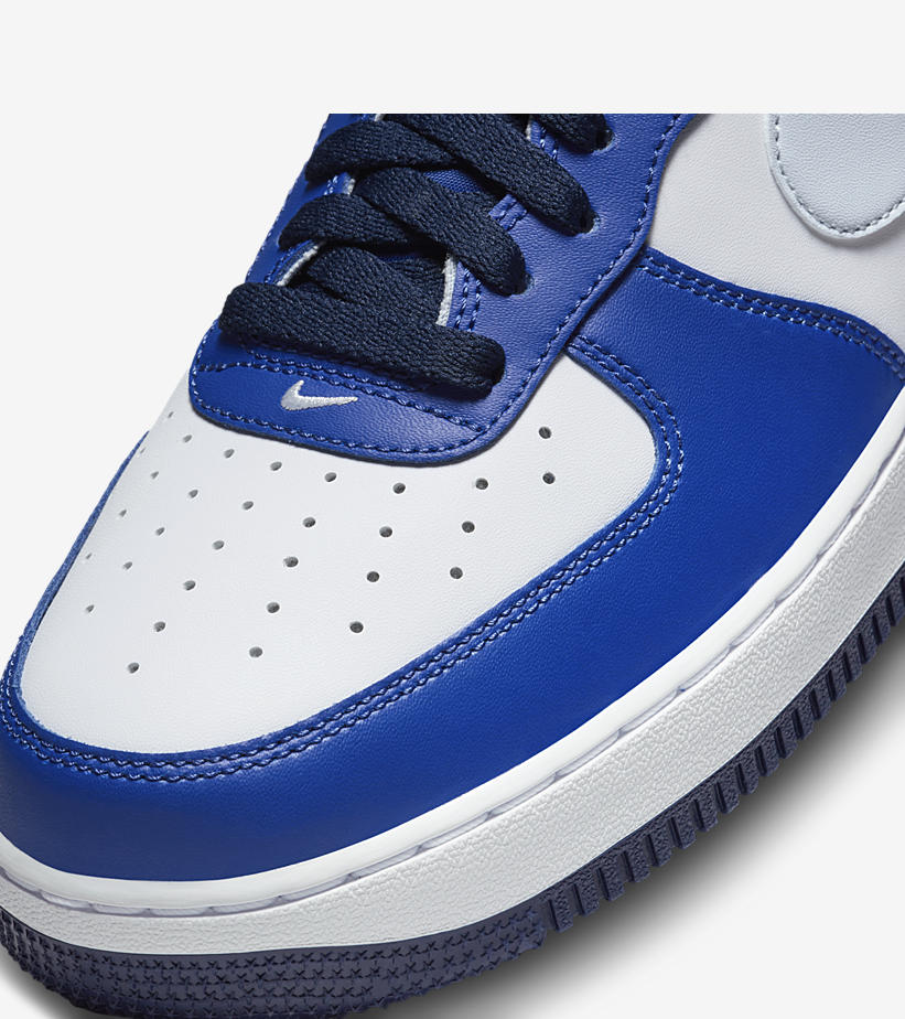 海外 11/3 発売予定！ナイキ エア フォース 1 ロー “ホワイト/グレー/ゲームロイヤル” (NIKE AIR FORCE 1 LOW “White/Football Grey/Game Royal”) [FQ8825-100]