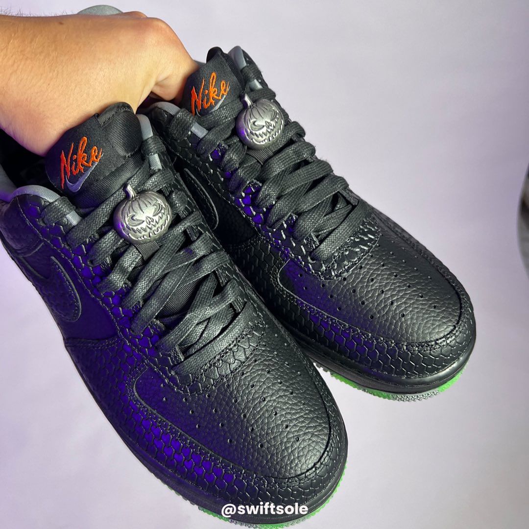 海外 10/30 発売予定！ナイキ エア フォース 1 ロー “ハロウィン 2023/ブラック” (NIKE AIR FORCE 1 LOW “Halloween 2023/Black”) [FQ8822-084]