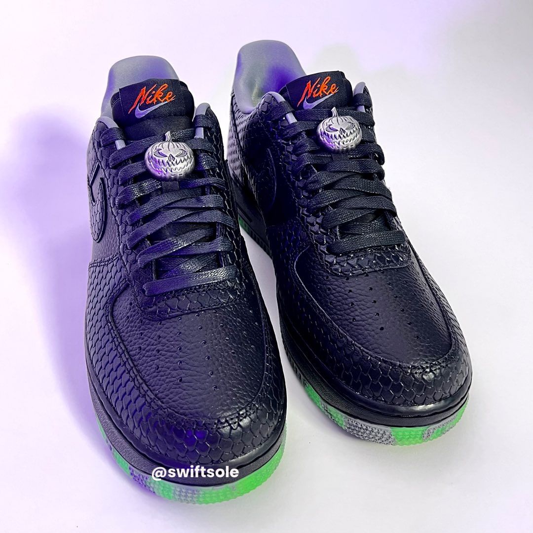 海外 10/30 発売予定！ナイキ エア フォース 1 ロー “ハロウィン 2023/ブラック” (NIKE AIR FORCE 1 LOW “Halloween 2023/Black”) [FQ8822-084]