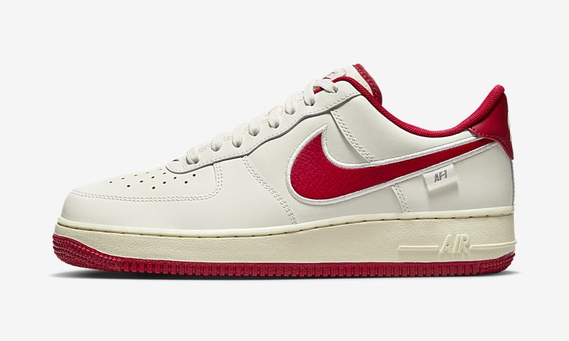 2023年 発売予定！ナイキ エア フォース 1 ロー “ホワイト/レッド/セイル” (NIKE AIR FORCE 1 LOW “White/Red/Sail”) [FV0392-101]