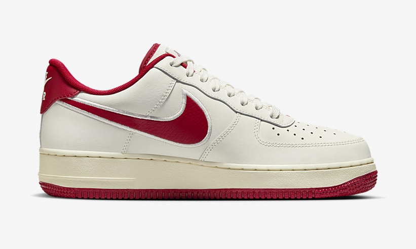 2023年 発売予定！ナイキ エア フォース 1 ロー “ホワイト/レッド/セイル” (NIKE AIR FORCE 1 LOW “White/Red/Sail”) [FV0392-101]