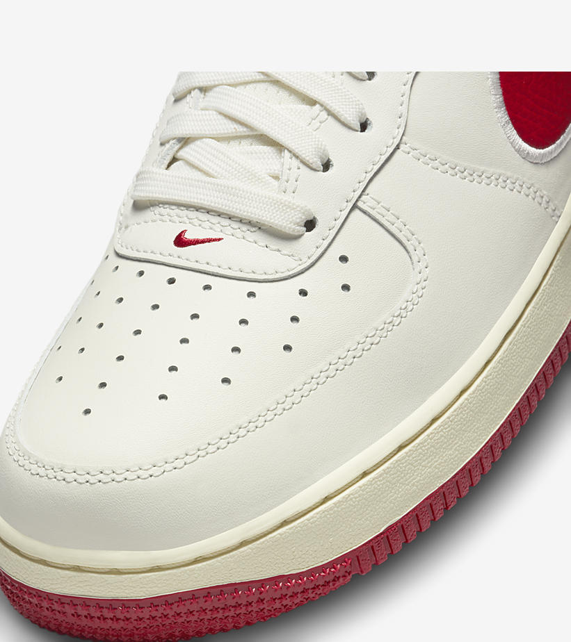 2023年 発売予定！ナイキ エア フォース 1 ロー “ホワイト/レッド/セイル” (NIKE AIR FORCE 1 LOW “White/Red/Sail”) [FV0392-101]