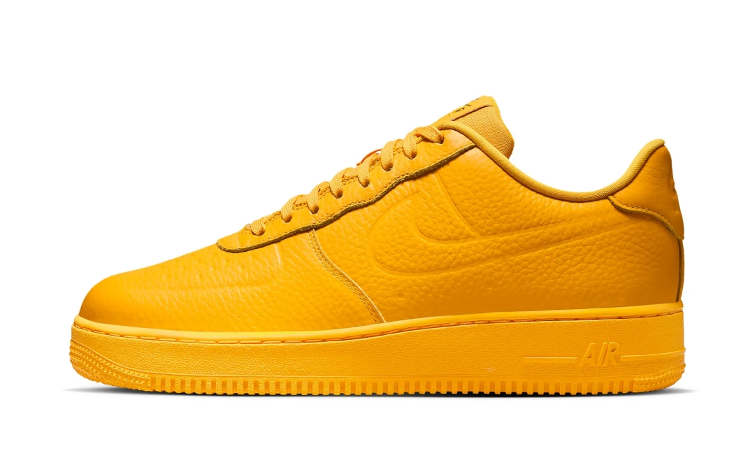 【国内 12/1、12/4 発売】ナイキ エア フォース 1 ロー “ウォータープルーフ/イエロー” (NIKE AIR FORCE 1 LOW “Waterproof/Yellow”) [FB8875-700]