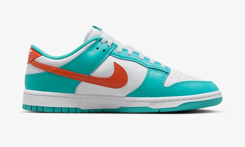 2024年 発売予定！ナイキ ダンク ロー “マイアミドルフィンズ” (NIKE DUNK LOW “Miami Dolphins”) [DV0833-102]