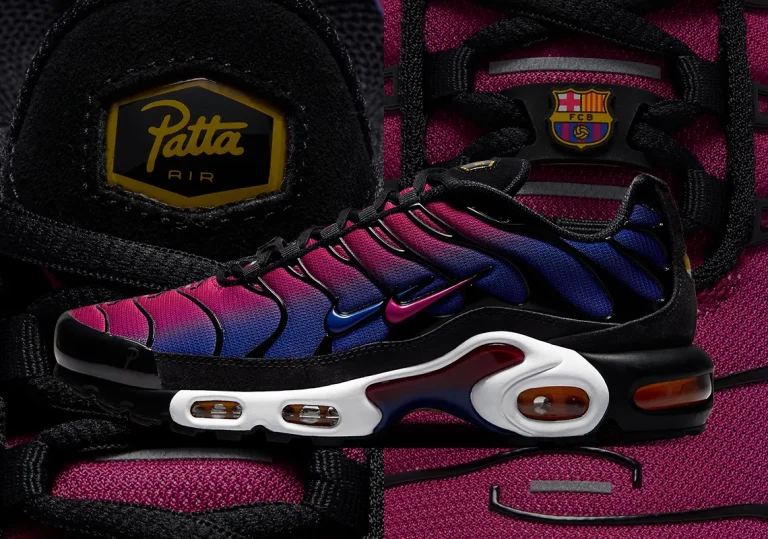 Patta × FC Barcelona × Nike Air Max Plusスニーカー