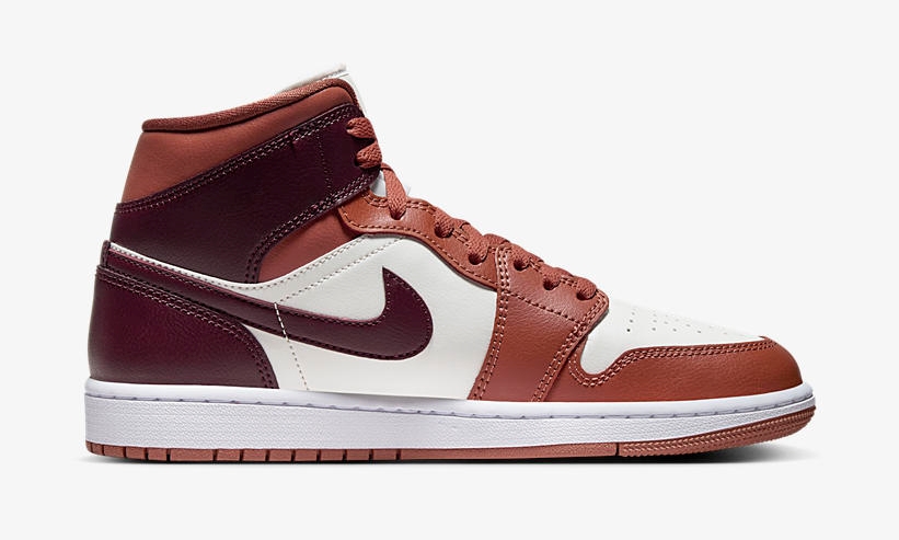 【国内 1/24 発売】ナイキ ウィメンズ エア ジョーダン 1 ミッド “セイル/クレイ” (NIKE WMNS AIR JORDAN 1 MID “Sail/Clay”) [BQ6472-200]