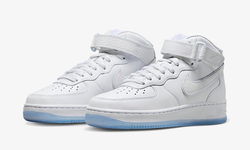 2023年 発売予定！ナイキ エア フォース 1 ミッド ”レプタイルレザー/ホワイト" (NIKE AIR FORCE 1 MID “Reptile Leather/White”) [FN4274-100]