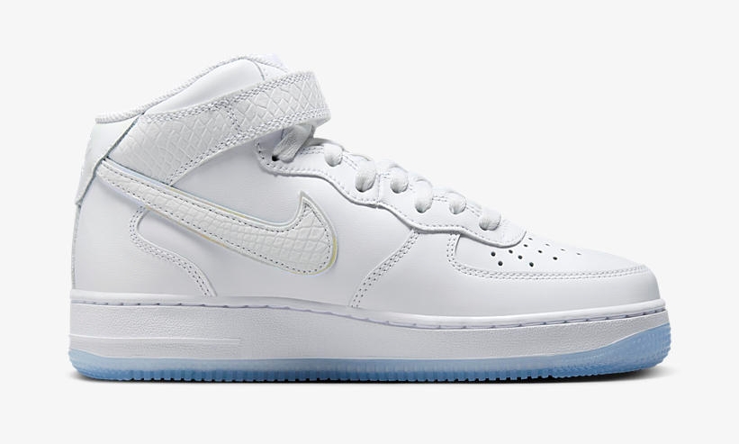 2023年 発売予定！ナイキ エア フォース 1 ミッド ”レプタイルレザー/ホワイト” (NIKE AIR FORCE 1 MID “Reptile Leather/White”) [FN4274-100]