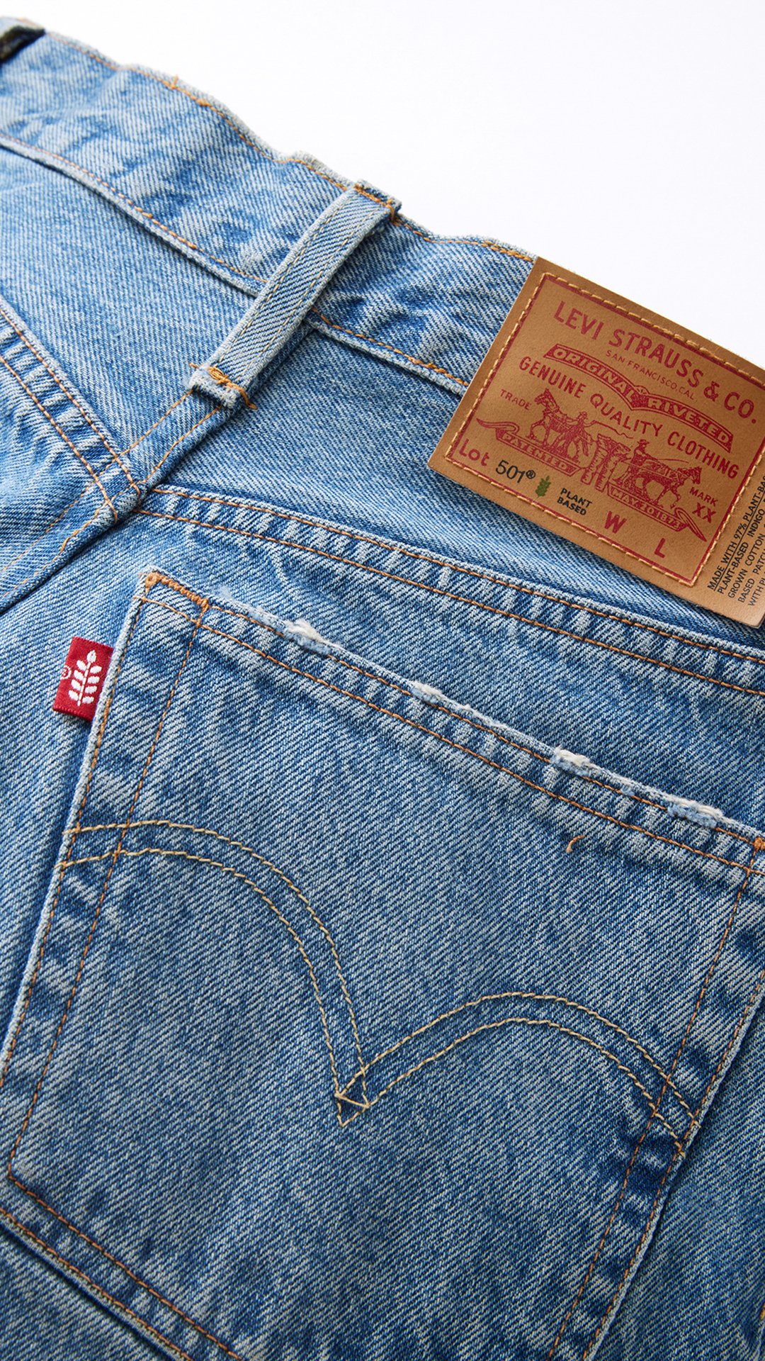 「リーバイス 501」が植物由来97％の新作「Plant-Based 501」が8/25から発売 (Levi’s)