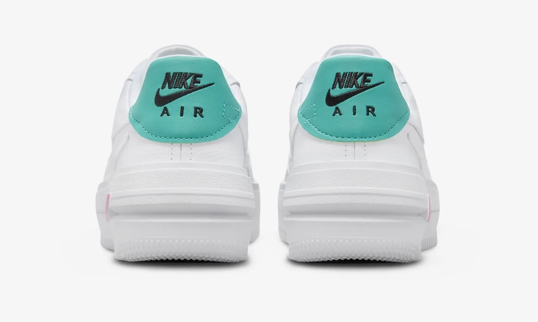 海外発売！ナイキ エア フォース 1 ロー プラットフォーム “ホワイト/ピンクブラスト” (NIKE AIR FORCE 1 LOW PLTAFORM/PLT.AF.ORM “White/Pink Blast”) [FN7180-100]