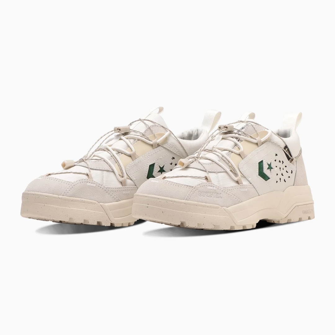 【国内 8/25 発売予定】F/CE. × CONVERSE QAK CP GORE-TEX MID “White/Green” (エフシーイー コンバース ゴアテックス “ホワイト/グリーン”)